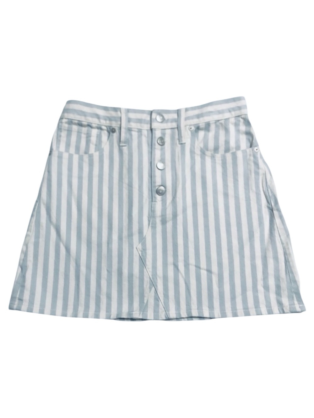 Madewell Blue/White Stripe Skirt Size 26